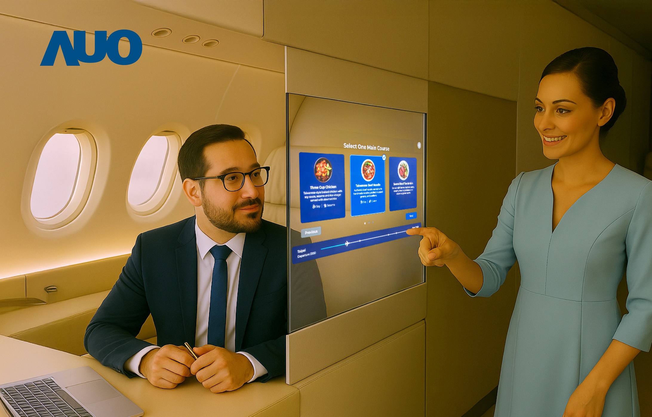AUO Showcases Diverse Display Solutions Driven by Revolutionary Display Technology at Touch Taiwan